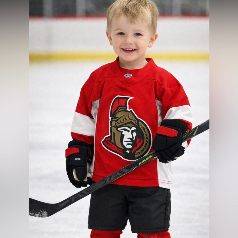 OTTAWA SENATORS Child's Jersey Size 4 NHL Hockey Official Merch